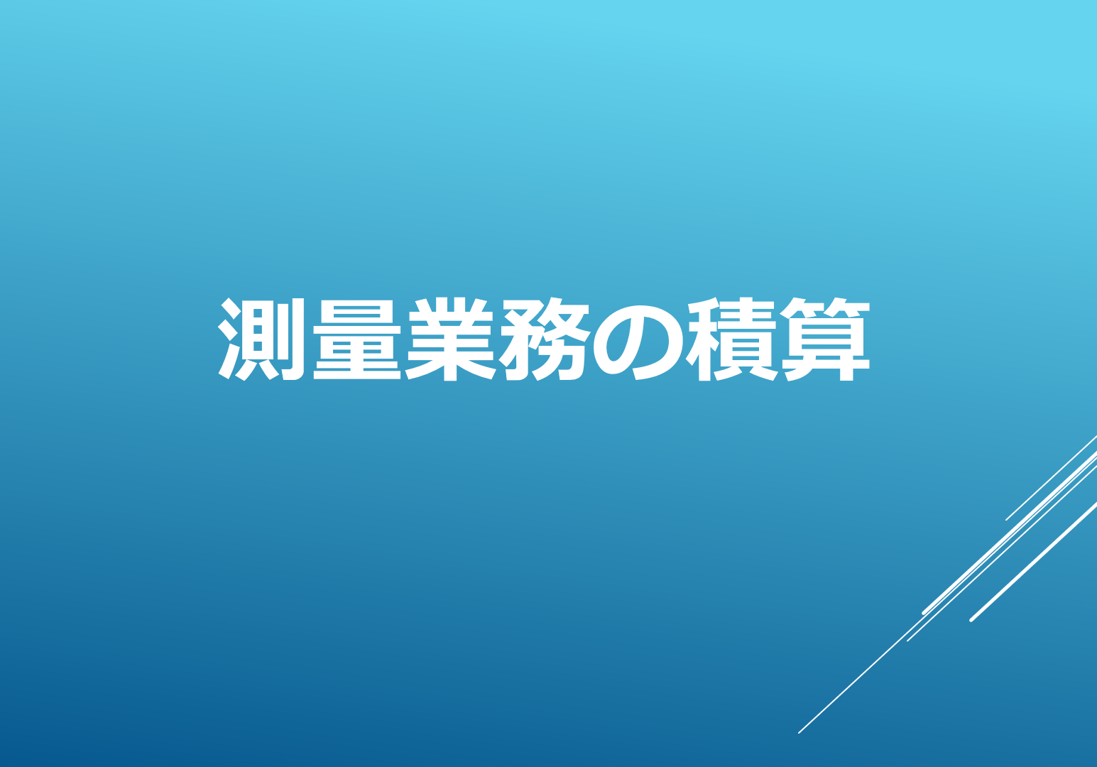 改訂４版　設計業務等標準積算基準書の解説（測量業務編）